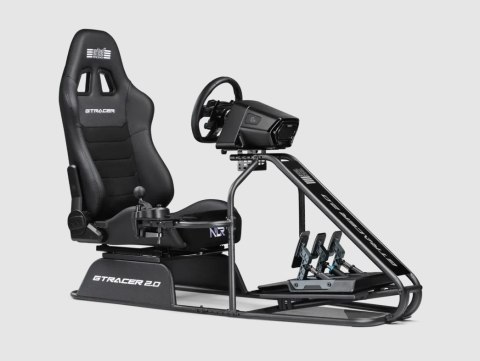 Next Level Racing | Racing Simulator Cockpit | GTRacer 2.0 | Czarny Next Level Racing | Racing Simulator Cockpit | GTRacer 2.0 | Czarny