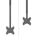 Neomounts CL35-340BL12 Monitor/TV mount ceiling 1 screen - 23-42" - max 50 kg - VESA 100x100-200x200 - h 106-156 cm - black