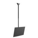 Neomounts CL35-340BL12 Monitor/TV mount ceiling 1 screen - 23-42" - max 50 kg - VESA 100x100-200x200 - h 106-156 cm - black