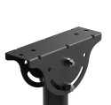Neomounts CL35-340BL12 Monitor/TV mount ceiling 1 screen - 23-42" - max 50 kg - VESA 100x100-200x200 - h 106-156 cm - black
