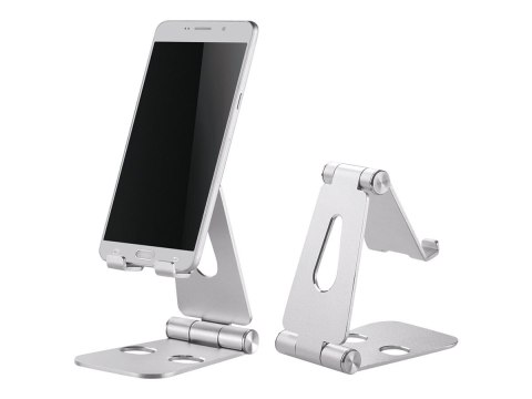 Neomounts DS10-160SL1 Phone stand up to 7" - foldable - universal - silver Neomounts DS10-160SL1 Phone stand up to 7" - foldable - universal - silver