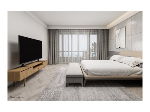 Neomounts DS45-430BL19 TV stand 1 screen - 23-75" - 0-40 kg - VESA 200x200-800x400 - height adjustment 6,2 cm - black | Neomount Neomounts DS45-430BL19 TV stand 1 screen - 23-75" - 0-40 kg - VESA 200x200-800x400 - height adjustment 6,2 cm - black | Neomount