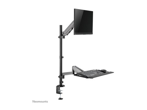 Neomounts DS90-325BL1 Sit-stand workstation desk 1 screen - 17-32" - 1-9 kg (curved 6 kg) - gas spring - black Neomounts DS90-325BL1 Sit-stand workstation desk 1 screen - 17-32" - 1-9 kg (curved 6 kg) - gas spring - black