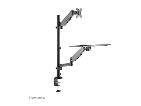 Neomounts DS90-325BL1 Sit-stand workstation desk 1 screen - 17-32" - 1-9 kg (curved 6 kg) - gas spring - black Neomounts DS90-325BL1 Sit-stand workstation desk 1 screen - 17-32" - 1-9 kg (curved 6 kg) - gas spring - black