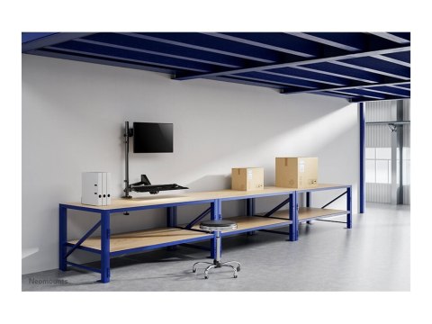 Neomounts DS90-325BL1 Sit-stand workstation desk 1 screen - 17-32" - 1-9 kg (curved 6 kg) - gas spring - black Neomounts DS90-325BL1 Sit-stand workstation desk 1 screen - 17-32" - 1-9 kg (curved 6 kg) - gas spring - black