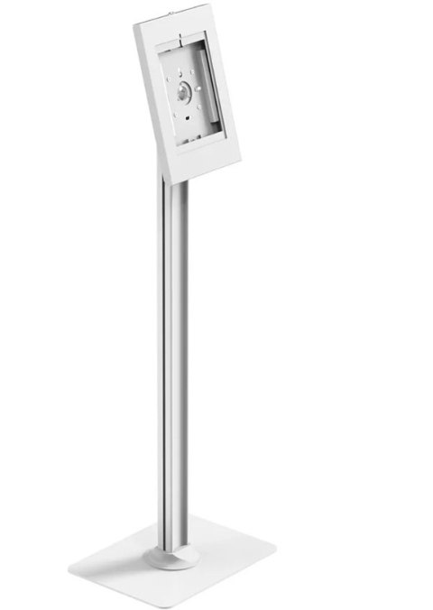 Neomounts FL15-650WH1 Tablet floor stand - 75° tiltable - 90° rotatable - lockable (incl. lock) - VESA 75x75 - bolt-down - suita Neomounts FL15-650WH1 Tablet floor stand - 75° tiltable - 90° rotatable - lockable (incl. lock) - VESA 75x75 - bolt-down - suita