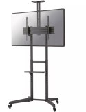 Neomounts FL50-550BL1 TV trolley - 37-70" - max 50 kg - manual h 128,5-145 cm - VESA 100x100-600x400 - incl. cam/hardware shelf