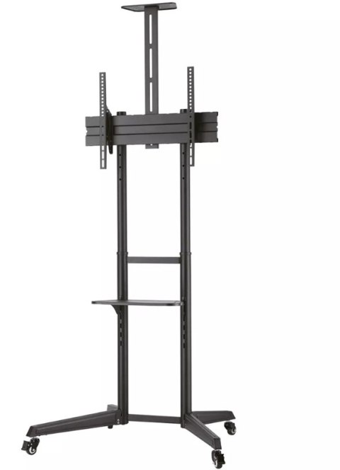 Neomounts FL50-550BL1 TV trolley - 37-70" - max 50 kg - manual h 128,5-145 cm - VESA 100x100-600x400 - incl. cam/hardware shelf Neomounts FL50-550BL1 TV trolley - 37-70" - max 50 kg - manual h 128,5-145 cm - VESA 100x100-600x400 - incl. cam/hardware shelf