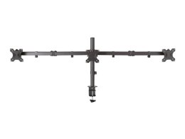 Neomounts FPMA-D550D3BLACK Triple monitor arm - 10-27