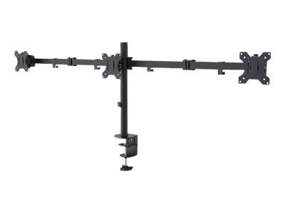 Neomounts FPMA-D550D3BLACK Triple monitor arm - 10-27" - 0-6 kg/screen - black Neomounts FPMA-D550D3BLACK Triple monitor arm - 10-27" - 0-6 kg/screen - black