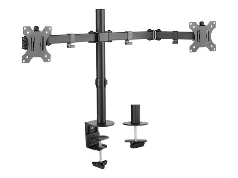 Neomounts FPMA-D550DBLACK Dual monitor arm - 10-32" - 0-8 kg/screen - black Neomounts FPMA-D550DBLACK Dual monitor arm - 10-32" - 0-8 kg/screen - black