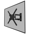 Neomounts LEVEL-550 WL40-550BL14 Full motion TV mount wall - 32-55" - max 35 kg - VESA 100x100-400x400 - d 4,5-42 cm - Easy Inst