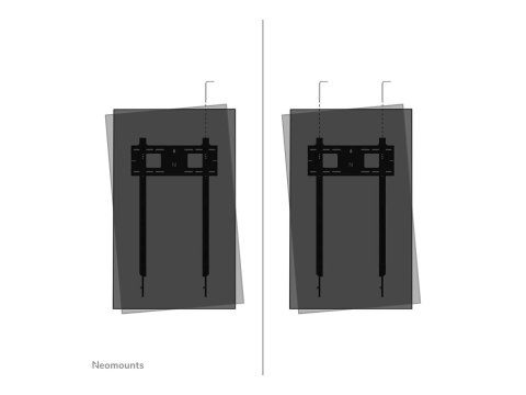 Neomounts LEVEL-750 WL30-750BL18P Fixed heavy duty wall mount - 50-98" screen - max 100 kg - VESA 100x100-500x800 - d 4,2 cm - l Neomounts LEVEL-750 WL30-750BL18P Fixed heavy duty wall mount - 50-98" screen - max 100 kg - VESA 100x100-500x800 - d 4,2 cm - l
