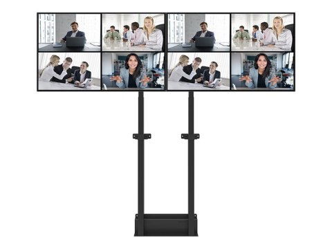 Neomounts MOVE ADM-875BL2 Screen adapter from 1 to 2 screens - 42-65" - max 40 kg/screen - VESA 100x100-800x400 - lockable (excl Neomounts MOVE ADM-875BL2 Screen adapter from 1 to 2 screens - 42-65" - max 40 kg/screen - VESA 100x100-800x400 - lockable (excl