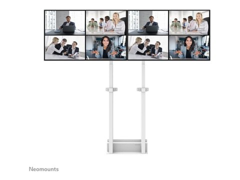 Neomounts MOVE ADM-875WH2 Screen adapter from 1 to 2 screens - 42-65" - max 40 kg/screen - VESA 100x100-800x400 - lockable (excl Neomounts MOVE ADM-875WH2 Screen adapter from 1 to 2 screens - 42-65" - max 40 kg/screen - VESA 100x100-800x400 - lockable (excl