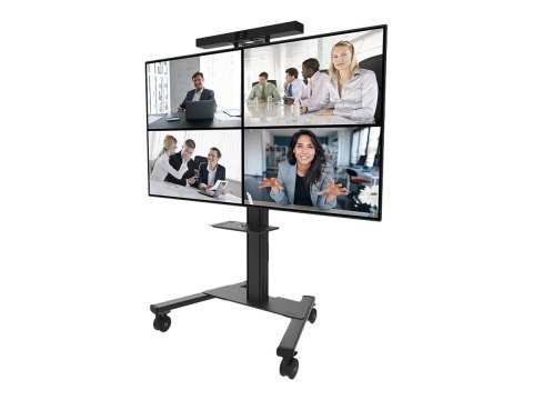 Neomounts MOVE AV1-825BL Videobar and multimedia kit - max 9 kg - universal and Bose Professional adapter - suitable for FL50S-8 Neomounts MOVE AV1-825BL Videobar and multimedia kit - max 9 kg - universal and Bose Professional adapter - suitable for FL50S-8