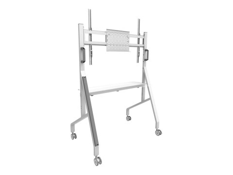 Neomounts MOVE Go FL50-525WH1 TV trolley - 55-86" - max 76 kg - manual h 106-136 cm - VESA 100x100-900x600 - incl. hardware shel Neomounts MOVE Go FL50-525WH1 TV trolley - 55-86" - max 76 kg - manual h 106-136 cm - VESA 100x100-900x600 - incl. hardware shel