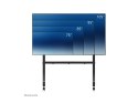 Neomounts MOVE Go XL FL50-575BL1 TV trolley - 65-110" - max 125 kg - manual h 129-139 cm - VESA 100x100-1100x600 - incl. hardwar