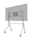 Neomounts MOVE Go XL FL50-575WH1 TV trolley - 65-110" - max 125 kg - manual h 129-139 cm - VESA 100x100-1100x600 - incl. hardwar