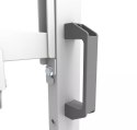 Neomounts MOVE Go XL FL50-575WH1 TV trolley - 65-110" - max 125 kg - manual h 129-139 cm - VESA 100x100-1100x600 - incl. hardwar
