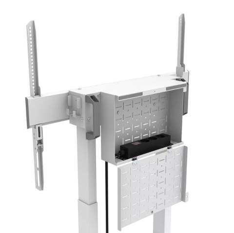 Neomounts MOVE Lift FL55-875WH1 TV trolley - 55-100" - max 110 kg - motorised h 111,3-176,3 cm (35mm/sec) - VESA 100x100-800x600 Neomounts MOVE Lift FL55-875WH1 TV trolley - 55-100" - max 110 kg - motorised h 111,3-176,3 cm (35mm/sec) - VESA 100x100-800x600