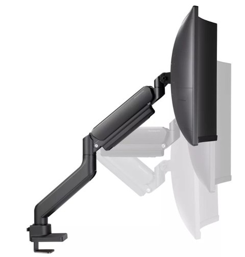 Neomounts NEXT Core DS70PLUS-450BL1 Single monitor arm - 17-49" - 1-18 kg (curved 14 kg) - gas spring - 180°-stop - Topfix - Eas Neomounts NEXT Core DS70PLUS-450BL1 Single monitor arm - 17-49" - 1-18 kg (curved 14 kg) - gas spring - 180°-stop - Topfix - Eas