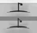 Neomounts NEXT Core DS70PLUS-450BL1 Single monitor arm - 17-49" - 1-18 kg (curved 14 kg) - gas spring - 180°-stop - Topfix - Eas