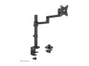 Neomounts NEXT Lite DS60-425BL1 Single monitor arm - 17-27" - 0-8 kg - space saving T-Rex model - 100% plastic-free packaging -