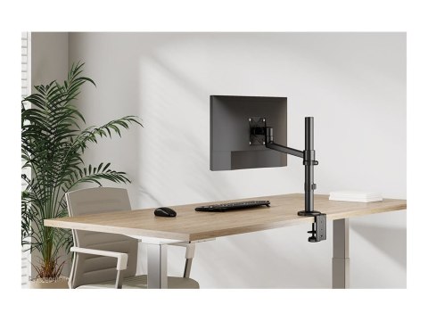 Neomounts NEXT Lite DS60-425BL1 Single monitor arm - 17-27" - 0-8 kg - space saving T-Rex model - 100% plastic-free packaging - Neomounts NEXT Lite DS60-425BL1 Single monitor arm - 17-27" - 0-8 kg - space saving T-Rex model - 100% plastic-free packaging -