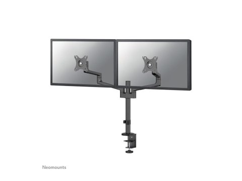 Neomounts NEXT Lite DS60-425BL2 Dual monitor arm - 17-27" - 0-8 kg/screen - space saving T-Rex model - 100% plastic-free packagi Neomounts NEXT Lite DS60-425BL2 Dual monitor arm - 17-27" - 0-8 kg/screen - space saving T-Rex model - 100% plastic-free packagi