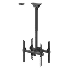Neomounts NM-C440DBLACK Monitor/TV mount ceiling 2 screens - 32-60
