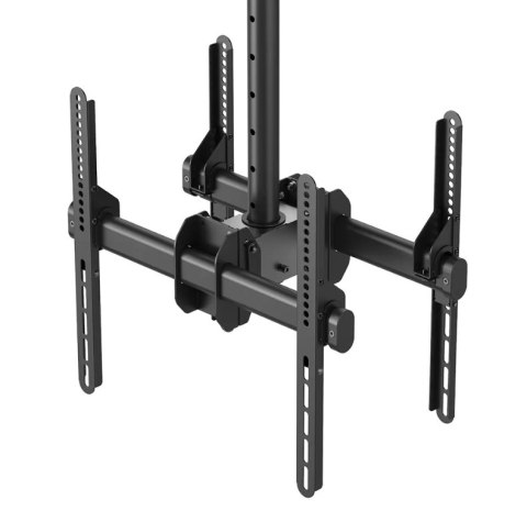 Neomounts NM-C440DBLACK Monitor/TV mount ceiling 2 screens - 32-60" - max 45 kg/screen - VESA 200x200-400x400 - h 56-91 cm - bla Neomounts NM-C440DBLACK Monitor/TV mount ceiling 2 screens - 32-60" - max 45 kg/screen - VESA 200x200-400x400 - h 56-91 cm - bla