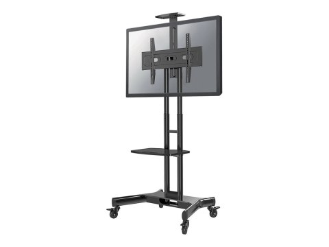 Neomounts NM-M1700BLACK TV trolley - 32-75" - max 50 kg - manual h 104,2-154,2 cm - VESA 200x200-600x400 - incl. cam/hardware sh