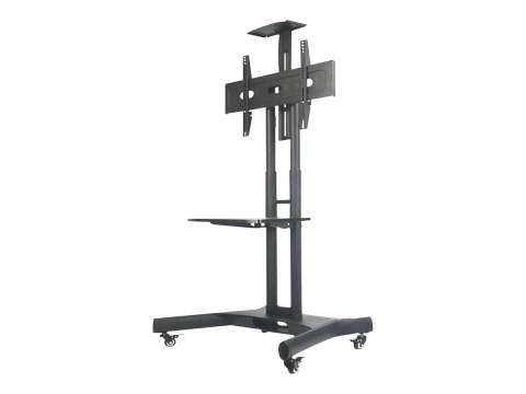 Neomounts NM-M1700BLACK TV trolley - 32-75" - max 50 kg - manual h 104,2-154,2 cm - VESA 200x200-600x400 - incl. cam/hardware sh Neomounts NM-M1700BLACK TV trolley - 32-75" - max 50 kg - manual h 104,2-154,2 cm - VESA 200x200-600x400 - incl. cam/hardware sh