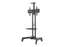 Neomounts NM-M1700BLACK TV trolley - 32-75" - max 50 kg - manual h 104,2-154,2 cm - VESA 200x200-600x400 - incl. cam/hardware sh