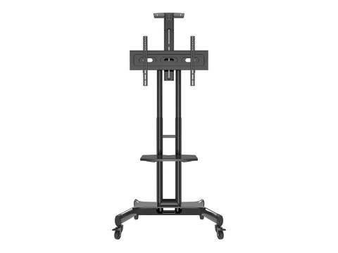 Neomounts NM-M1700BLACK TV trolley - 32-75" - max 50 kg - manual h 104,2-154,2 cm - VESA 200x200-600x400 - incl. cam/hardware sh Neomounts NM-M1700BLACK TV trolley - 32-75" - max 50 kg - manual h 104,2-154,2 cm - VESA 200x200-600x400 - incl. cam/hardware sh