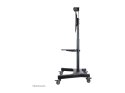 Neomounts NM-M1700BLACK TV trolley - 32-75" - max 50 kg - manual h 104,2-154,2 cm - VESA 200x200-600x400 - incl. cam/hardware sh