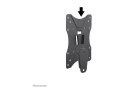 Neomounts NM-W60BLACK Tiltable monitor/TV mount wall - 10-30" - max 25 kg - VESA 75x75-100x100 - d 3,4 cm - black