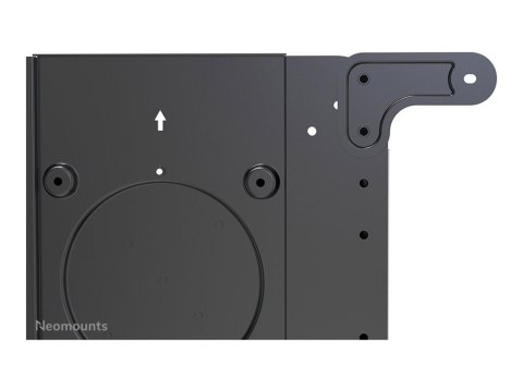 Neomounts NS-M1250BLACK TV trolley - 37-70" - max 70 kg - VESA 200x200-600x400 - 90° rotatable - incl. hardware shelf - black Neomounts NS-M1250BLACK TV trolley - 37-70" - max 70 kg - VESA 200x200-600x400 - 90° rotatable - incl. hardware shelf - black