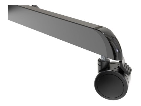Neomounts NS-M1250BLACK TV trolley - 37-70" - max 70 kg - VESA 200x200-600x400 - 90° rotatable - incl. hardware shelf - black Neomounts NS-M1250BLACK TV trolley - 37-70" - max 70 kg - VESA 200x200-600x400 - 90° rotatable - incl. hardware shelf - black