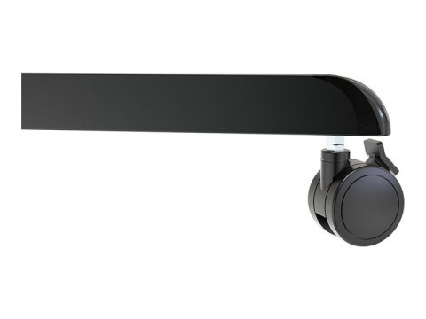Neomounts NS-M1250BLACK TV trolley - 37-70" - max 70 kg - VESA 200x200-600x400 - 90° rotatable - incl. hardware shelf - black Neomounts NS-M1250BLACK TV trolley - 37-70" - max 70 kg - VESA 200x200-600x400 - 90° rotatable - incl. hardware shelf - black