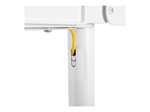 Neomounts NS-M1250WHITE TV trolley - 37-70" - max 70 kg - VESA 200x200-600x400 - 90° rotatable - incl. hardware shelf - white Neomounts NS-M1250WHITE TV trolley - 37-70" - max 70 kg - VESA 200x200-600x400 - 90° rotatable - incl. hardware shelf - white