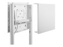 Neomounts NS-M1250WHITE TV trolley - 37-70" - max 70 kg - VESA 200x200-600x400 - 90° rotatable - incl. hardware shelf - white