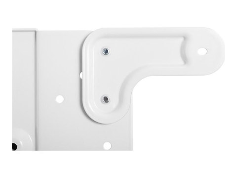 Neomounts NS-M1250WHITE TV trolley - 37-70" - max 70 kg - VESA 200x200-600x400 - 90° rotatable - incl. hardware shelf - white Neomounts NS-M1250WHITE TV trolley - 37-70" - max 70 kg - VESA 200x200-600x400 - 90° rotatable - incl. hardware shelf - white