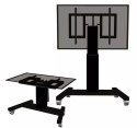 Neomounts PLASMA-M2500TBLACK TV trolley - 42-100" - max 150 kg - motorised h 91-141 cm - VESA 400x200-800x600 - table tilt funct
