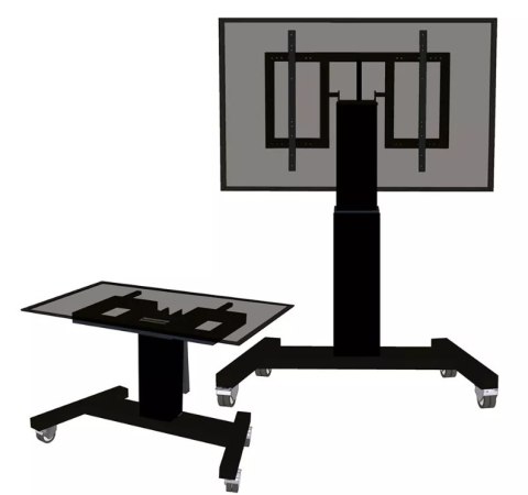 Neomounts PLASMA-M2500TBLACK TV trolley - 42-100" - max 150 kg - motorised h 91-141 cm - VESA 400x200-800x600 - table tilt funct Neomounts PLASMA-M2500TBLACK TV trolley - 42-100" - max 150 kg - motorised h 91-141 cm - VESA 400x200-800x600 - table tilt funct