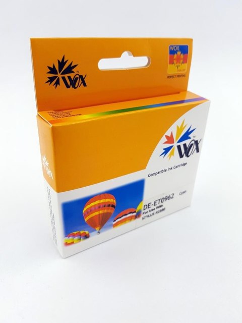 Tusz Wox Cyan EPSON T0962 zamiennik C13T09624010 Tusz Wox Cyan EPSON T0962 zamiennik C13T09624010