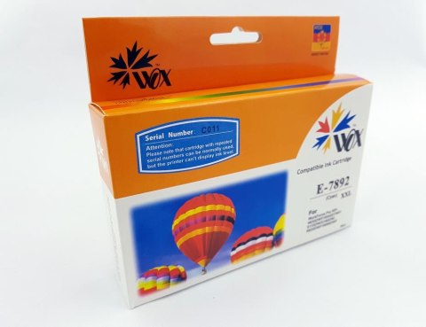 Tusz Wox Cyan Epson T7892 zamiennik C13T789240 Tusz Wox Cyan Epson T7892 zamiennik C13T789240