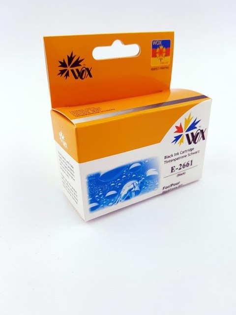 Tusz Wox Czarny EPSON T2661 zamiennik C13T26614010 Tusz Wox Czarny EPSON T2661 zamiennik C13T26614010