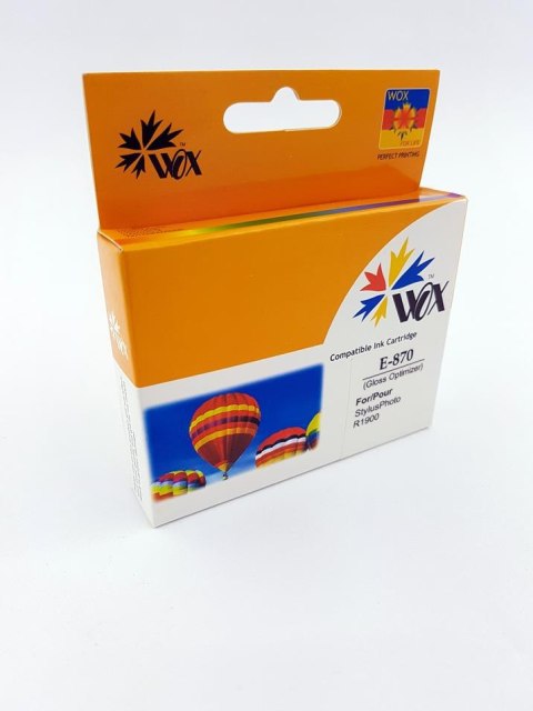 Tusz Wox EPSON Optymalizator połysku T0870 zamiennik C13T08704010 Tusz Wox EPSON Optymalizator połysku T0870 zamiennik C13T08704010